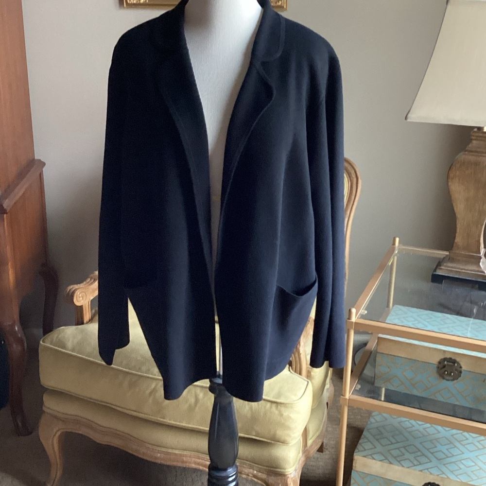 J.Crew Black Boyfriend Cardigan